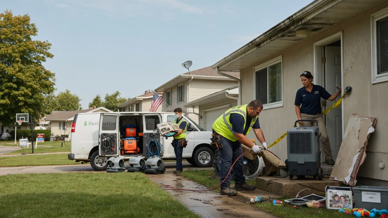 Water Damage Restoration in Conneautville, PA near me